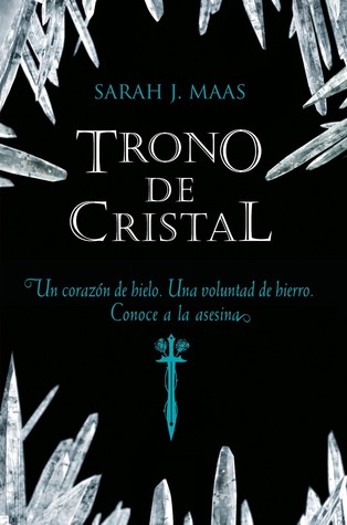 Portada de Trono de cristal (Trono de cristal, #1)