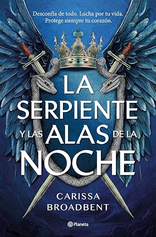 Portada de La serpiente y las alas de la noche (Reinos de Nyaxia, #1)