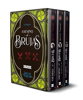 Portada de Estuche trilogía "Asesino de brujas": El enemies to lovers que todo el mundo quiere leer